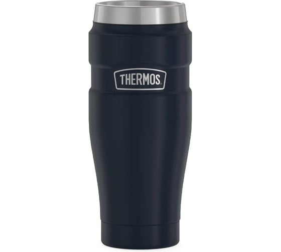 Термокружка THERMOS SK1005 MB, 0.47 литра, синяя 589798