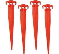 Набор пластиковых колышков SOLARIS Гигант-2, 40см, 4шт S6603