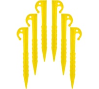 Набор пластиковых колышков SOLARIS 14.5см, 6шт S6601