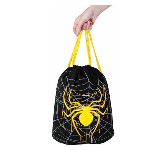 Мешок для обуви BRAUBERG Premium Venomous spider, карман, подкладка, светоотражайка, 43x33 см 271624