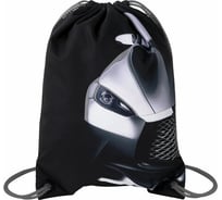 Мешок для обуви BRAUBERG Premium Black car, карман, подкладка, светоотражайка, 43x33 см 271623