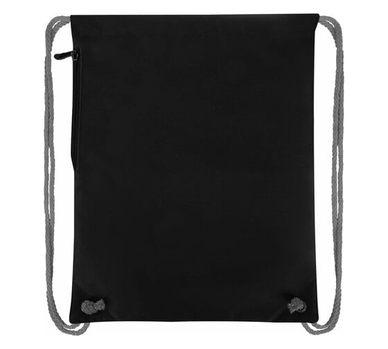 Мешок для обуви BRAUBERG Premium Black car, карман, подкладка, светоотражайка, 43x33 см 271623