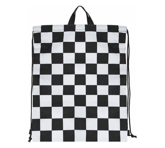 Большой удобный мешок для обуви BRAUBERG Black and white, с ручкой, 51x41 см 271595