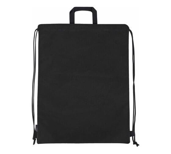 Большой удобный мешок для обуви BRAUBERG Black and white, с ручкой, 51x41 см 271595