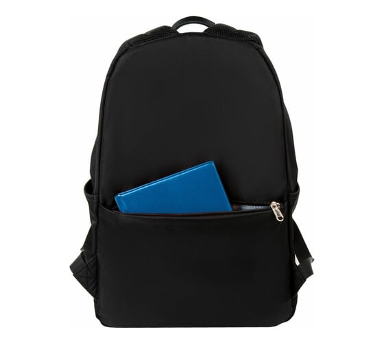 Универсальный рюкзак BRAUBERG Fashion City Airplane карман-антивор, черный, 44x31x16 см 271675