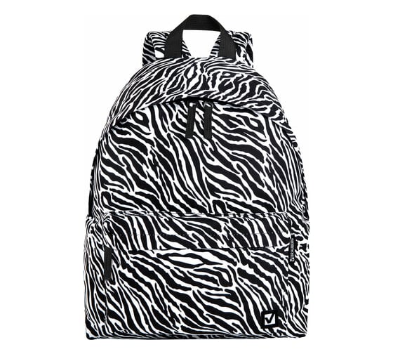 Универсальный рюкзак BRAUBERG Zebra сити-формат, 20 литров, 41x32x14 см 271680