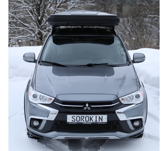Палатка на крышу автомобиля Сорокин Mini-box, чёрная 33.4