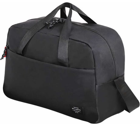 Спортивная сумка BRAUBERG Move с карманом, черная, 45x30x20 см 271689