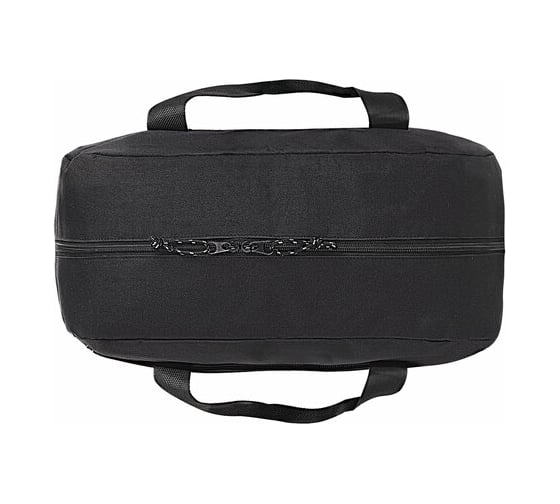 Спортивная сумка BRAUBERG Move с карманом, черная, 45x30x20 см 271689
