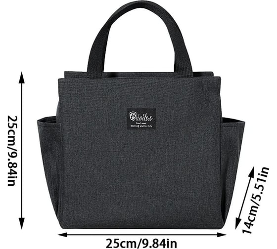 Термосумка ZDK Homium Basic, черный cb-black