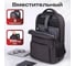 Универсальный рюкзак Germanium Upgrade Up-4 Usb-порт, 2 отделения, отделение для ноутбука, черный, 47x31x19 см 271668 4