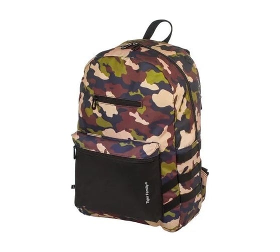 Молодежный рюкзак TIGER FAMILY Muse Warrior, сити-формат, камуфляж, 45x29x14 см 227884 1