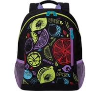 Молодежный рюкзак Grizzly Rx-025-1/1 Фруктовый микс, отделение для ноутбука, 29x39x13 см 270491