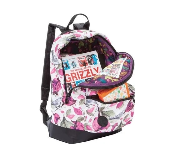 Молодежный рюкзак Grizzly Rx-022-15/1 Весеннее утро 1 отделение, 41x30x12 см 229482