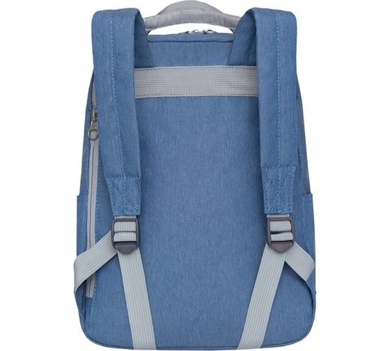 Молодежный джинсовый рюкзак Grizzly Rx-026-7/2 карман для ноутбука, 38x27x15 см 270492