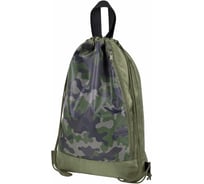 Мешок для обуви ЮНЛАНДИЯ Camo Mode с ручками, боковой карман на молнии, 46x36 см 271613