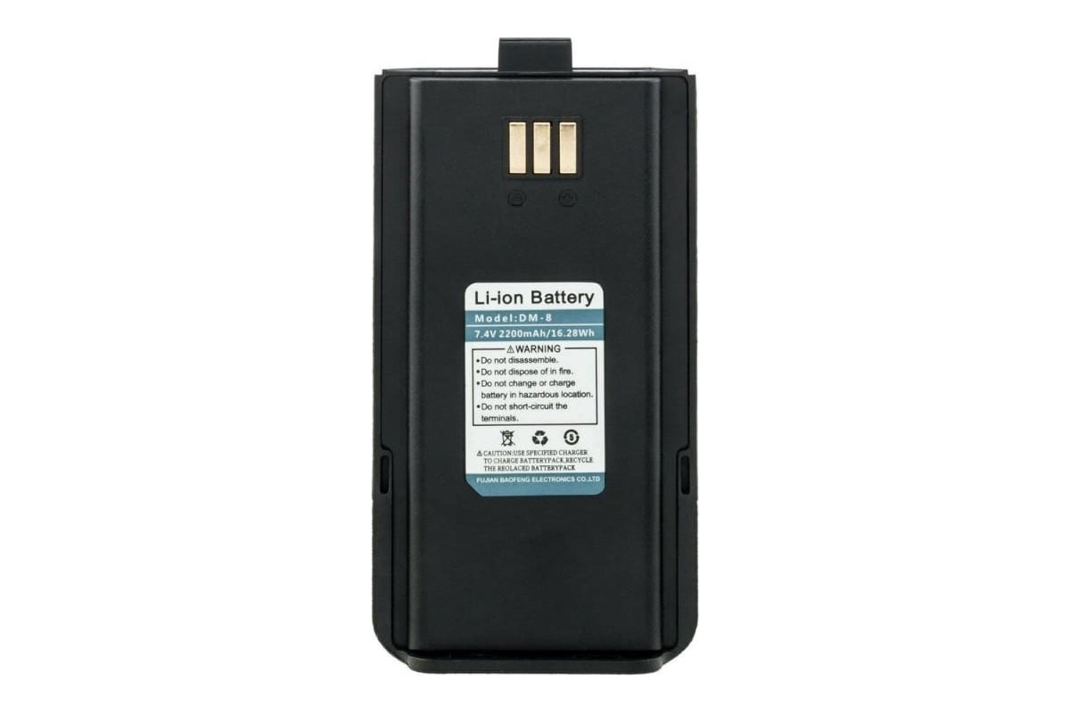 Аккумулятор для радиостанции Baofeng DR-1801 Li-ion 2200 мАч 00029226 -  выгодная цена, отзывы, характеристики, фото - купить в Москве и РФ