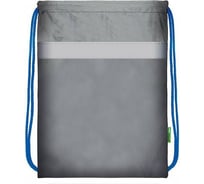 Мешок для обуви Creativiki 40.5x34 см, серый/синий МО-МАЛС