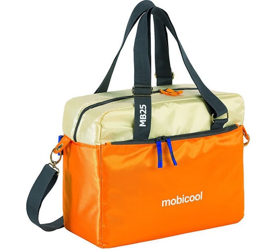 Термосумка MOBICOOL 25 Sail, 25 л, оранжевая, 17.0x40.0x33.0 см 9103500757 (оранжевая)