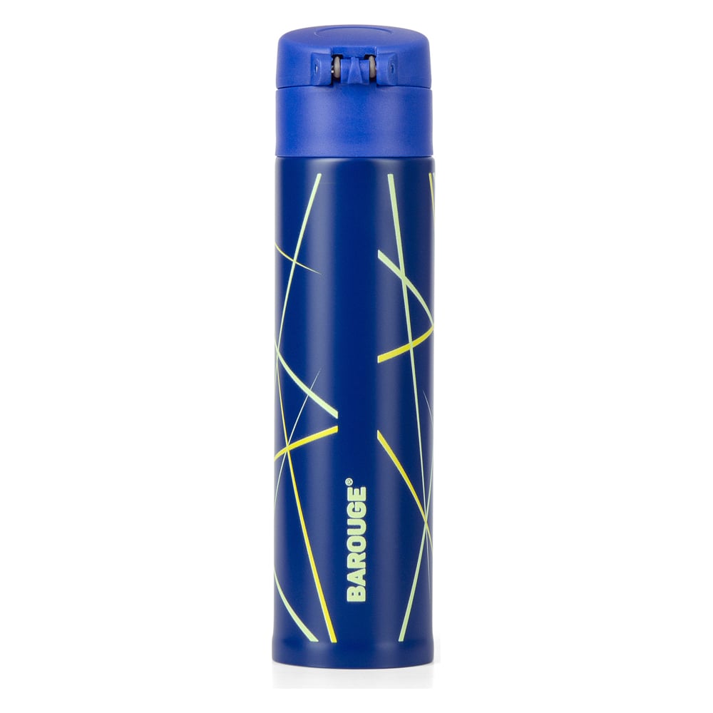 Термобутылка BAROUGE Travel Bottle синяя, из нержавеющей стали BT143