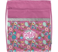 Мешок для обуви SCHOOLFORMAT SWEETS 42x34 см, для девочек, с карманом МОМК-СВС