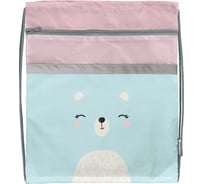 Мешок для обуви SCHOOLFORMAT FLUFFY AND SWEET 42x34 см, для девочек, с карманом МОМК-ФСВ