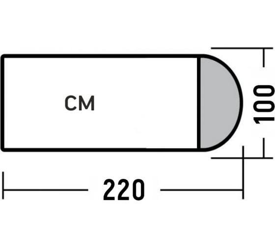 Спальный мешок Tramp Taiga 200 XL левый TRS-059L1