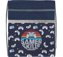 Мешок для обуви SCHOOLFORMAT GAMERS 42x34 см, для мальчиков, с карманом МОМК-ГЕР