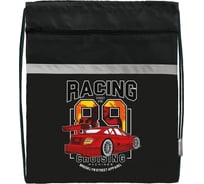 Мешок для обуви SCHOOLFORMAT RACE AND DRIFT 42x34 см, для мальчиков, с карманом МОМК-РНД