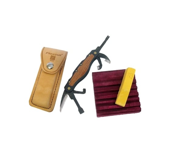 Резчицкий складной нож, правый, 6 лезвий Flexcut Carvin' Jack ETD JKN91