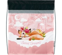 Мешок для обуви SCHOOLFORMAT CUTE FOX 42x34 см, для девочек МОМ-КФК