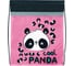 Мешок для обуви SCHOOLFORMAT FLUFFY PANDA 42x34 см, для девочек МОМ-ФПН 1