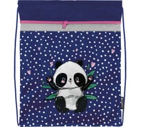 Мешок для обуви SCHOOLFORMAT PANDASTIC 42x34x0.5 см, 2 отделения, фуксия, для девочек МОМК-ПНС