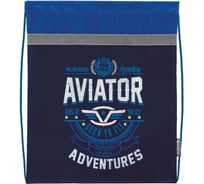 Мешок для обуви SCHOOLFORMAT AVIATOR 42x34 см, для мальчиков МОМ-АВИ