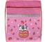 Мешок для обуви SCHOOLFORMAT STRAWBERRY CAT 49x41x0.5, 2 отделения, розовый, для девочек МОБК-СРК 1