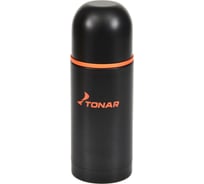Термос Тонар hs.tm-023 500мл, черный, дополнительная пластиковая чашка 00000149721