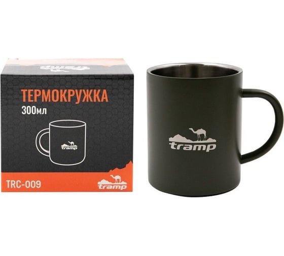 Термокружка Tramp оливковый, 300 мл TRC-009.12