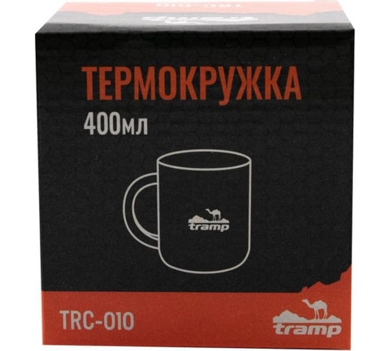 Термокружка Tramp оливковый, 400 мл TRC-010.12