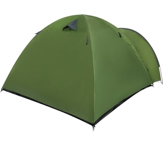 Треккинговая палатка Maclay VOYAGER 4 размер 250х(220+140)х140 cм, 4х местная 7423236