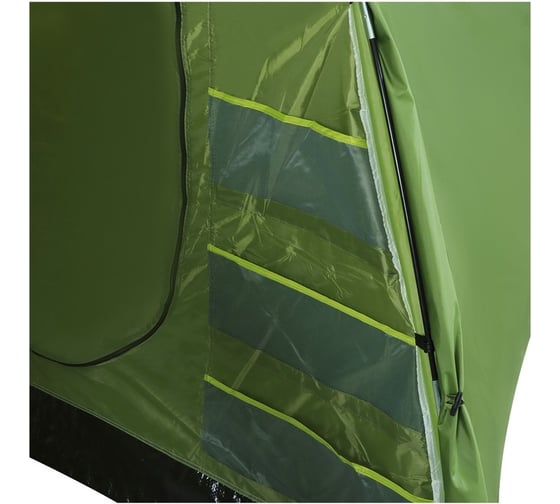 Треккинговая палатка Maclay VOYAGER 4 размер 250х(220+140)х140 cм, 4х местная 7423236