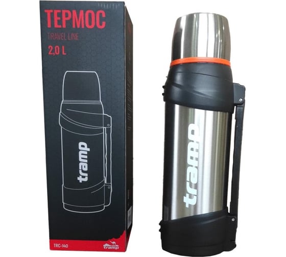 Термос Tramp Travel-2000 металлик TRC-1401