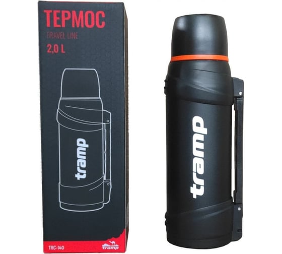 Термос Tramp Travel-2000 черный TRC-1402