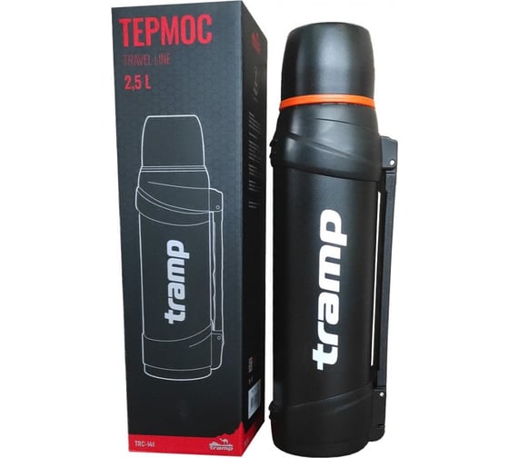 Термос Tramp Travel-2500 черный TRC-141