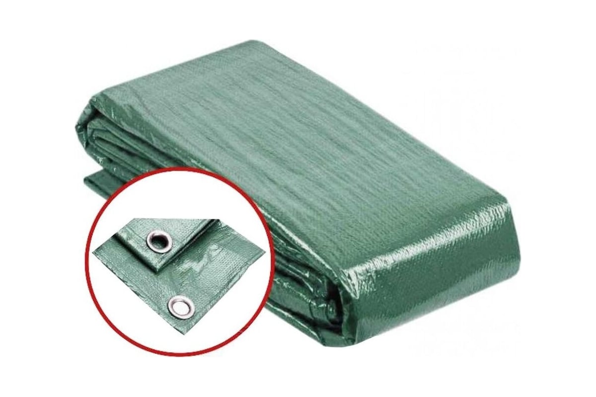 Универсальный тент Helios hs-gr-3x3-90g 3x3м, 90 г/м2, green ...