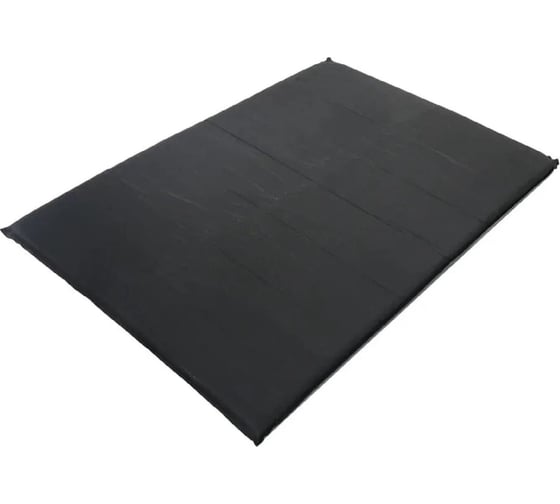 Самонадувающийся двухместный коврик Следопыт 187x130x5 cм премиум, серый PF-KS-01