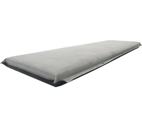 Самонадувающийся коврик Следопыт 188x59x10 cм, премиум, серый PF-KS-02