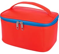 Косметичка Д220 Ш140 В120, цвет алый, синий HANDY HOME YR05red