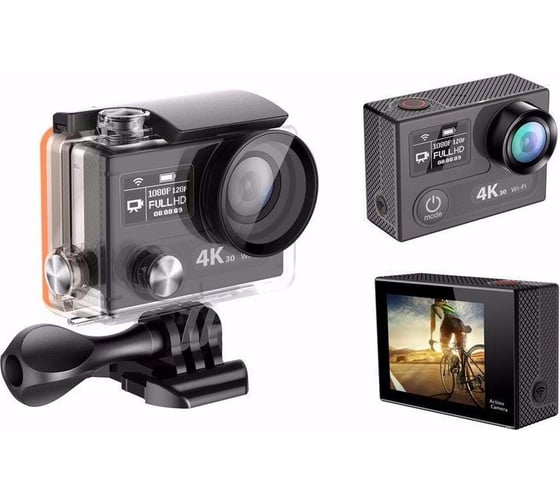 Экшн камера Ultra HD 4K 30fps, 2.7K 120fps EKEN H8PRO