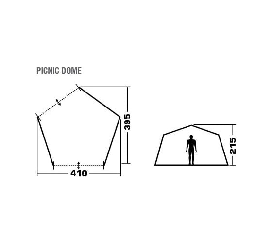 Шатер-тент TREK PLANET PICNIC DOME 70255