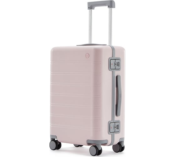 Чемодан NinetyGo Manhattan Frame Luggage 24", розовый 112003
